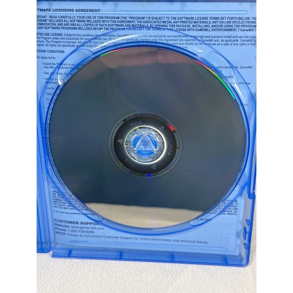 GameMill Cobra Kai The Karate Kid Saga Continues PS4 Blue Fighting Game
